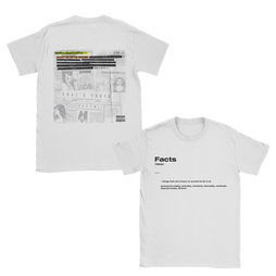 Facts White T-Shirt